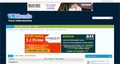 Desktop Screenshot of foro.vb-mundo.com